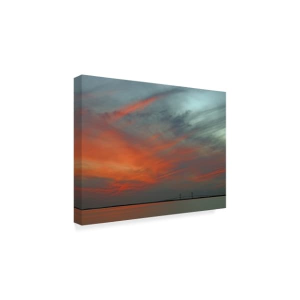 J.D. Mcfarlan 'Lanier Bridge' Canvas Art,18x24